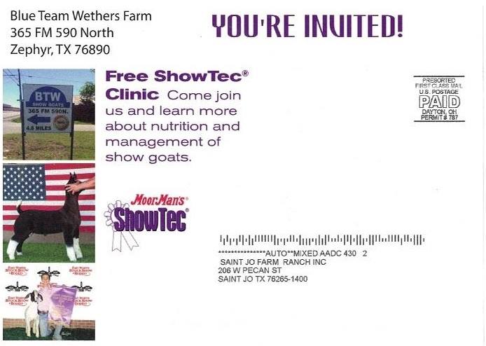 show goat clinic