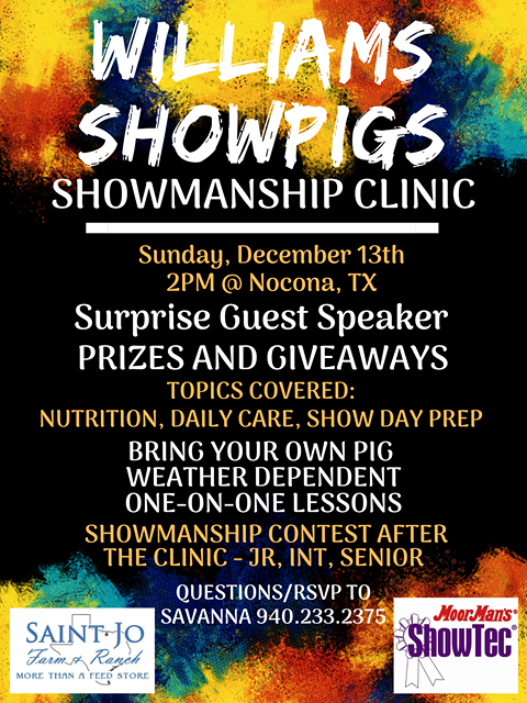 show pig clinic