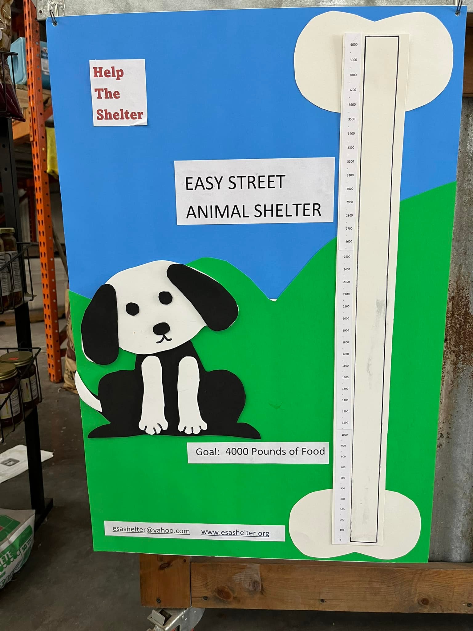 easy street animal shelter pet food donation